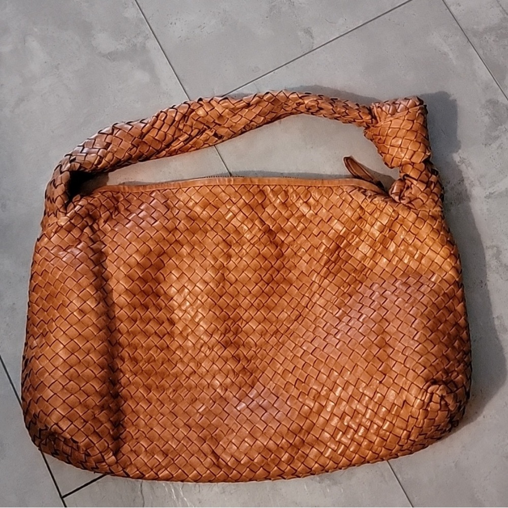 Woven Leather Jodie Style Bag
